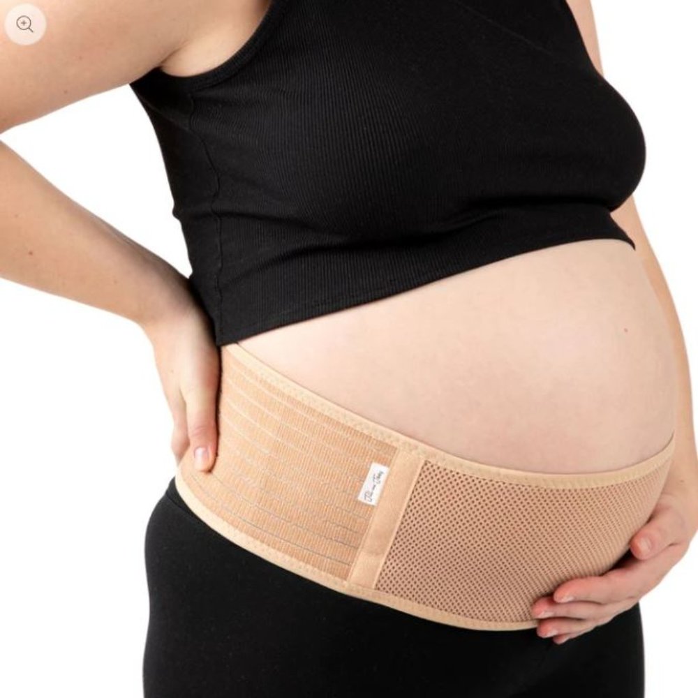 Maternity Belly Support Belt - Beige